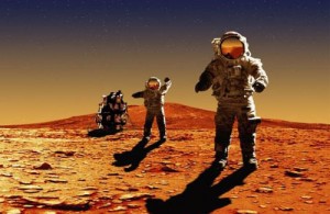 Astronauts On Mars