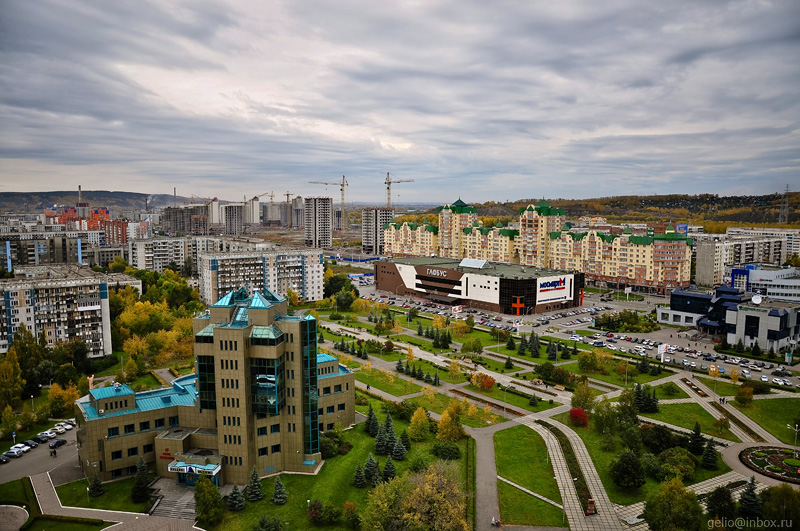 Фото центрального района новокузнецка