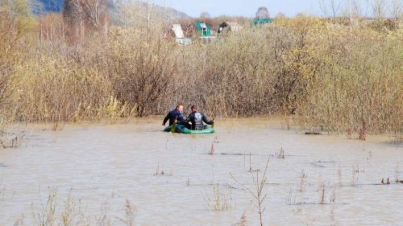 Уровень рек юга кузбасса