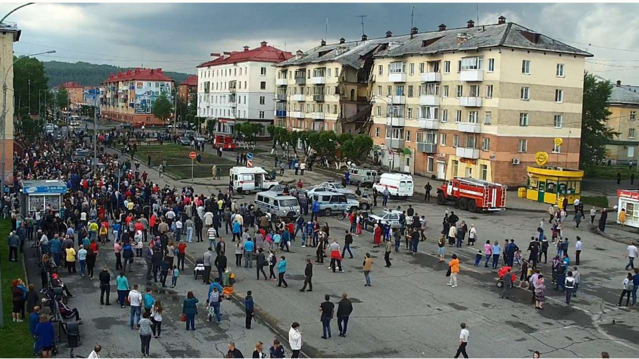 В Междуреченске обрушился дом — Новости Новокузнецка сегодня, новости дня,  последние новости