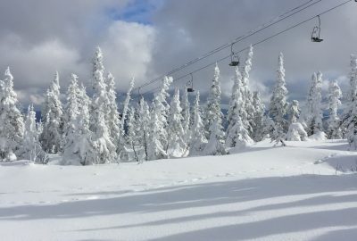 В выходные в Шерегеше начнут работать подъёмники