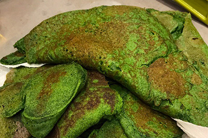 Зеленые блины дочери Клинтонов испугали пользователей сети