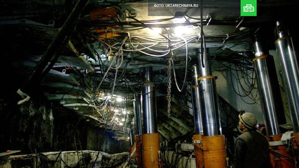 Молния ударила в дегазационную установку шахты в Новокузнецке