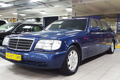 Первый лимузин Mercedes-Benz Бориса Ельцина выставили на продажу