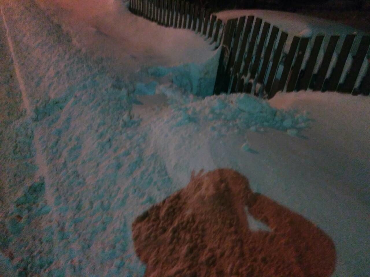 Новокузнецкие дорожники заблокировали горожан во дворе