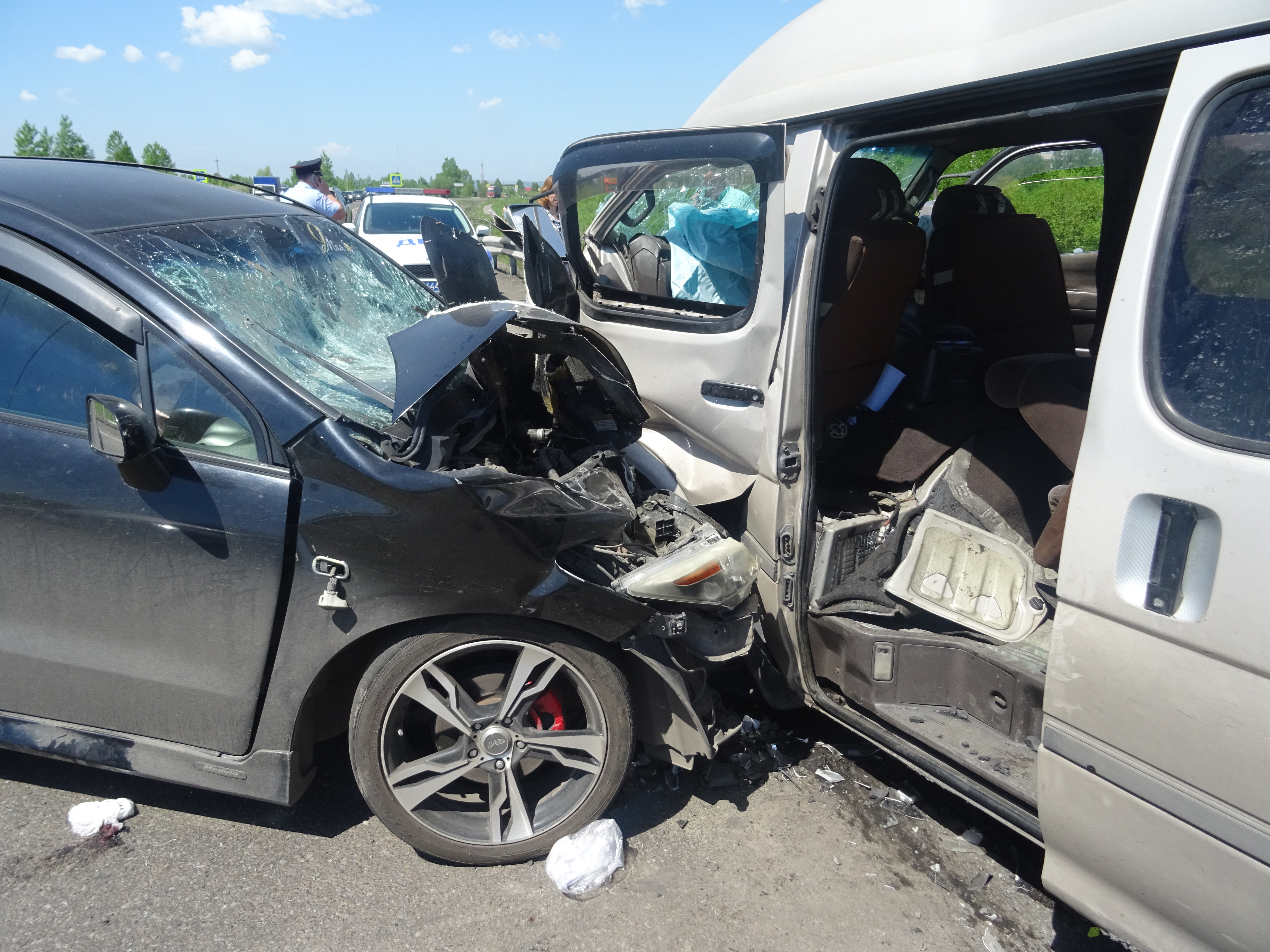 На трассе разбились, в суде помирились