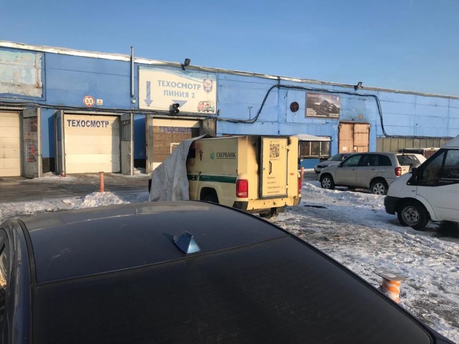 В Новокузнецке опять сгорела инкассаторская машина