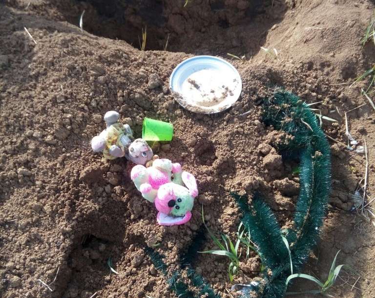 ПОЛИЦИЯ ИЩЕТ ВАНДАЛОВ, РАСКОПАВШИХ МОГИЛЫ ДЕТЕЙ В НОВОКУЗНЕЦКЕ