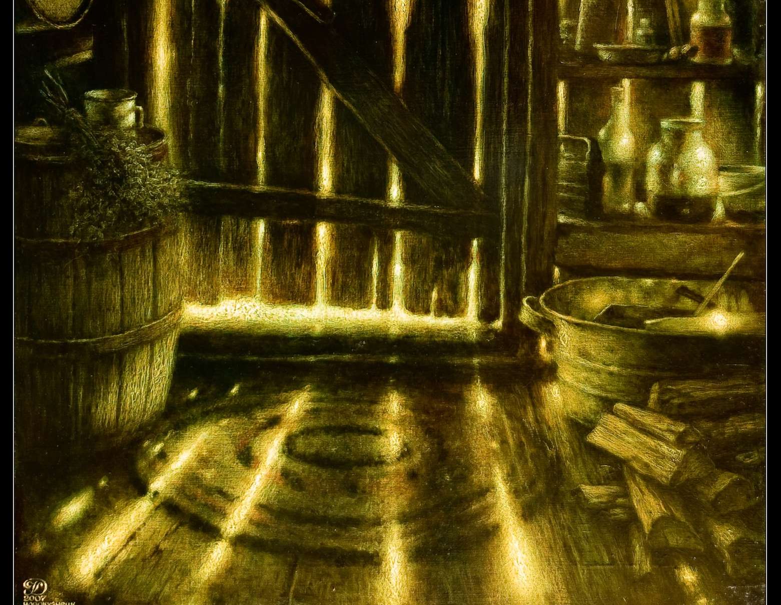 Открытый Дверин: гуляя по выставке новокузнецкого художника