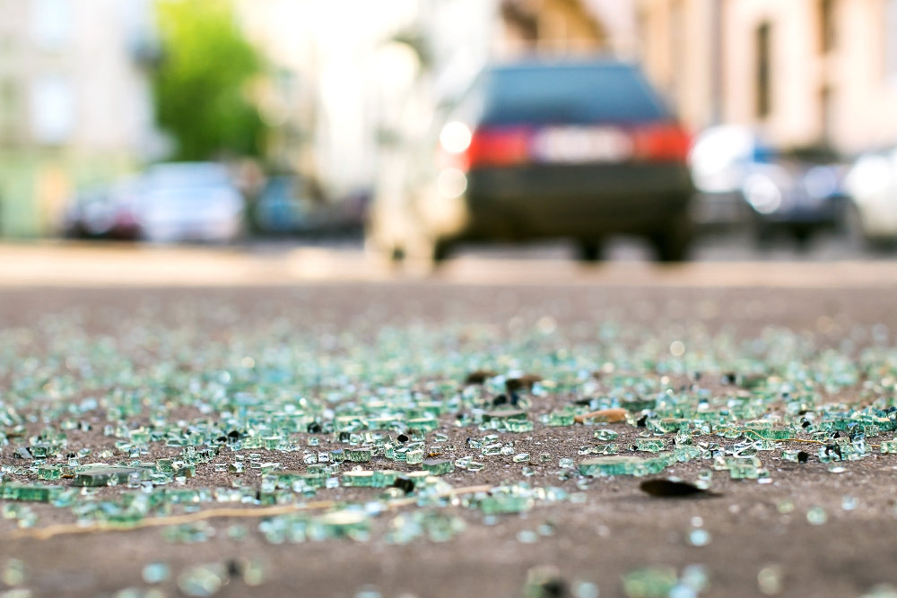 Стукнулись, уехали