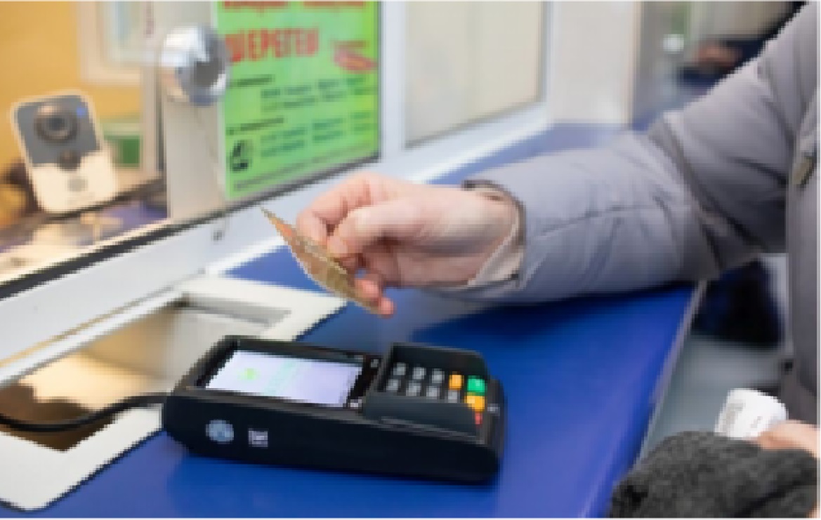 На автовокзале установили терминалы безналичной оплаты