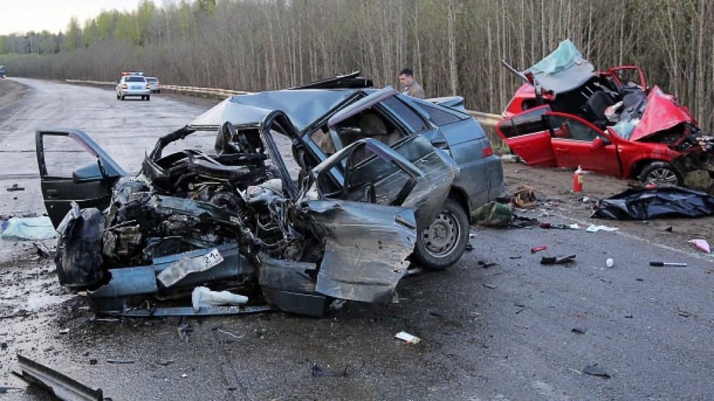 Где чаще всего разбивают машину полностью – статистика