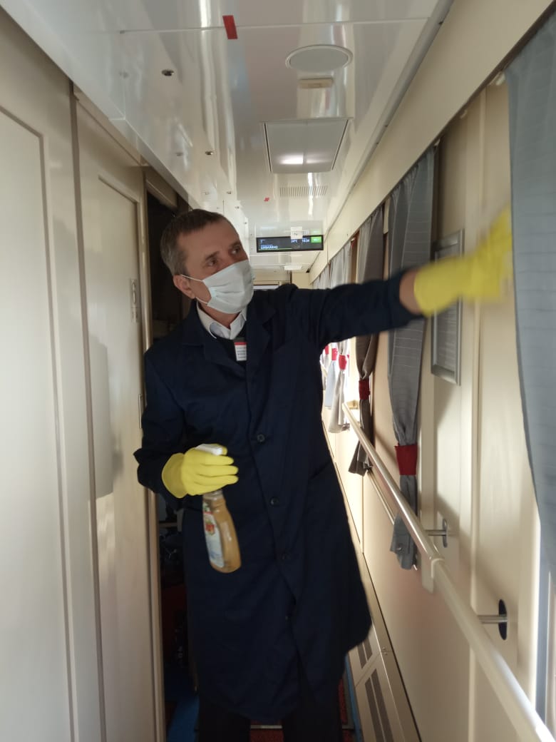 Поезда из Новокузнецка следуют по расписанию