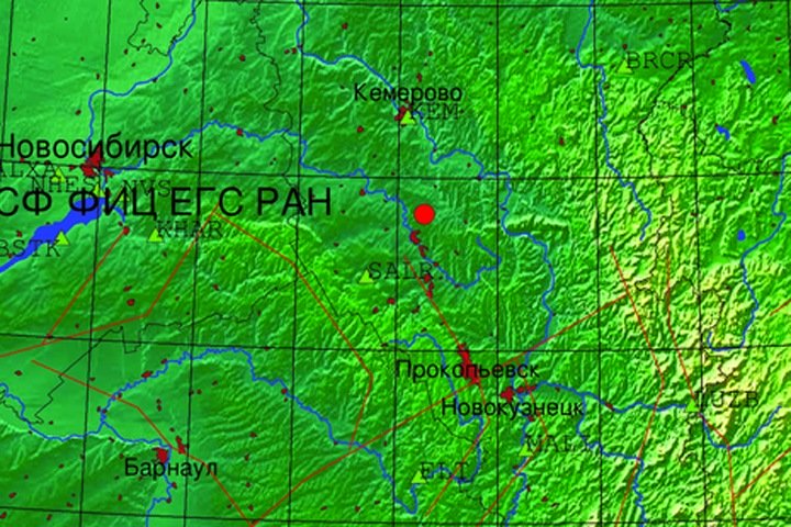 Землетрясение в новокузнецке