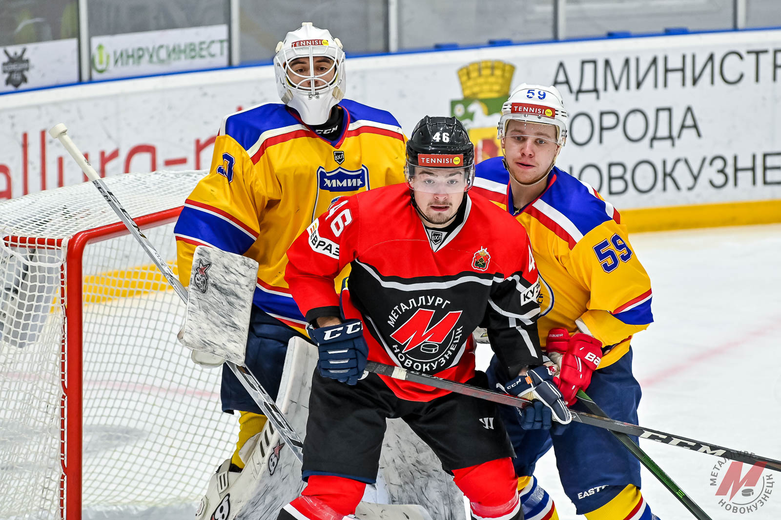 Отчет о матче «Металлург» — «Химик» — 2:1 (0:0, 0:0, 2:1)