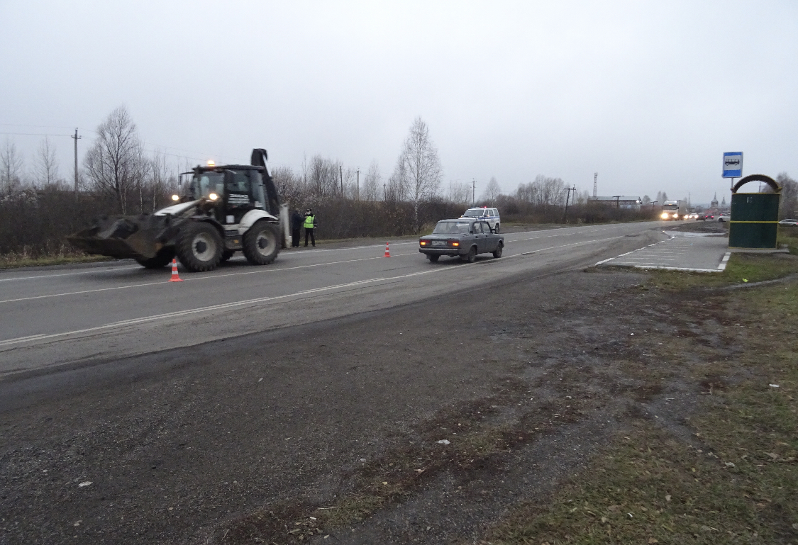 Не заметил пешехода