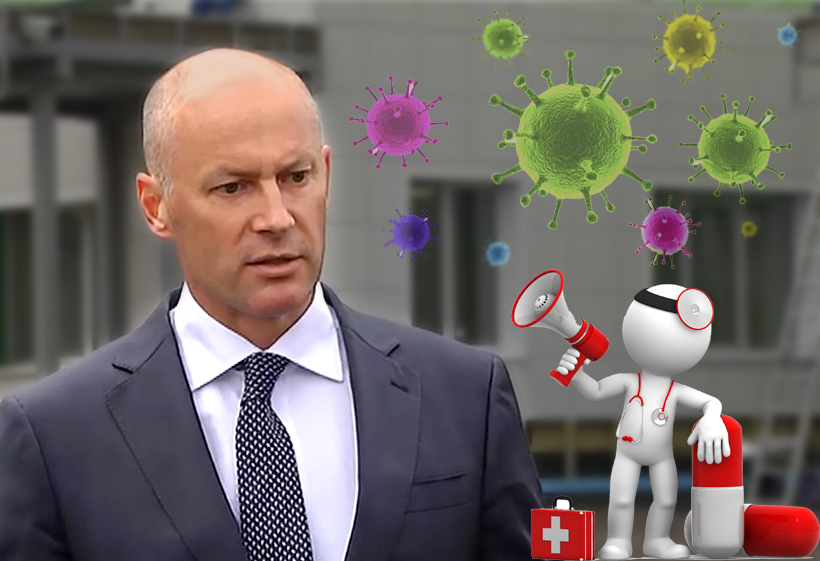 Замминистра посетил инфекционную больницу