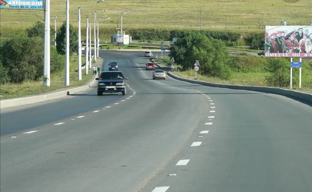 Дорога в "роще"