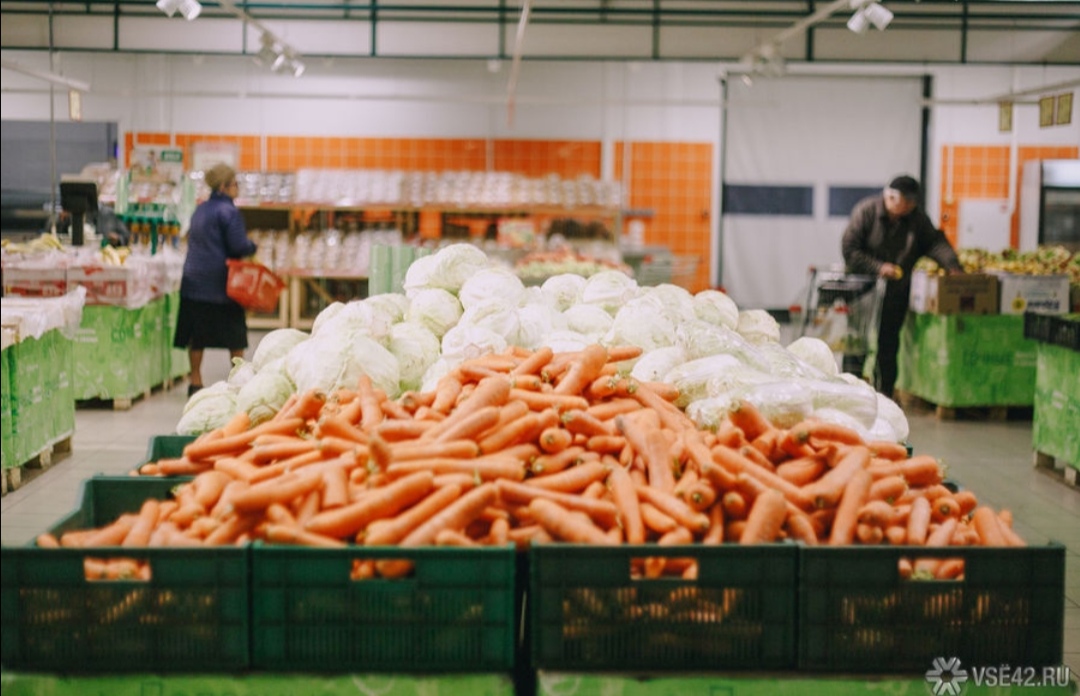 Власти: в Кузбассе остался 53-дневный запас продуктов￼