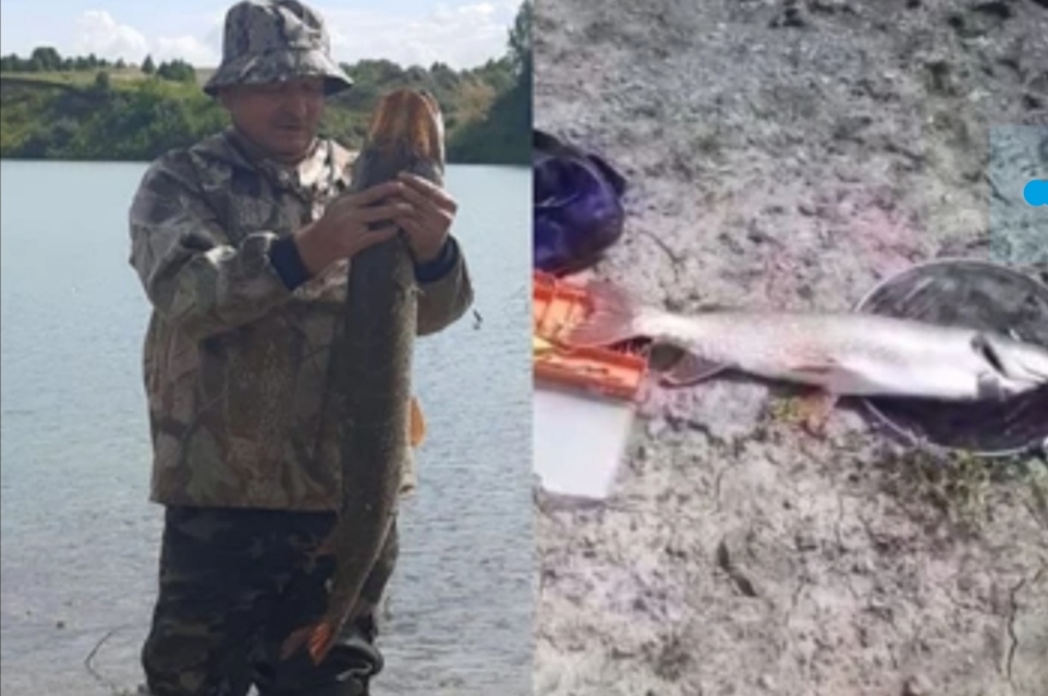 В Новокузнецке мужчина вытаскивал рыбу десять минут