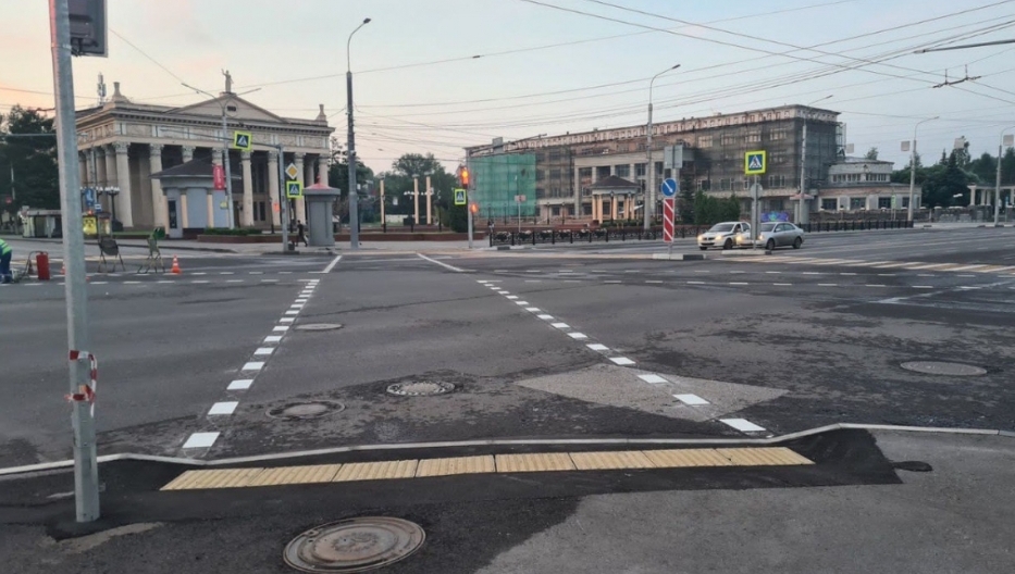 ГДЕ ЕЩЁ ПОЯВЯТСЯ ДИАГОНАЛЬНЫЕ ПЕШЕХОДНЫЕ ПЕРЕХОДЫ, РАССКАЗАЛИ В АДМИНИСТРАЦИИ НОВОКУЗНЕЦКА