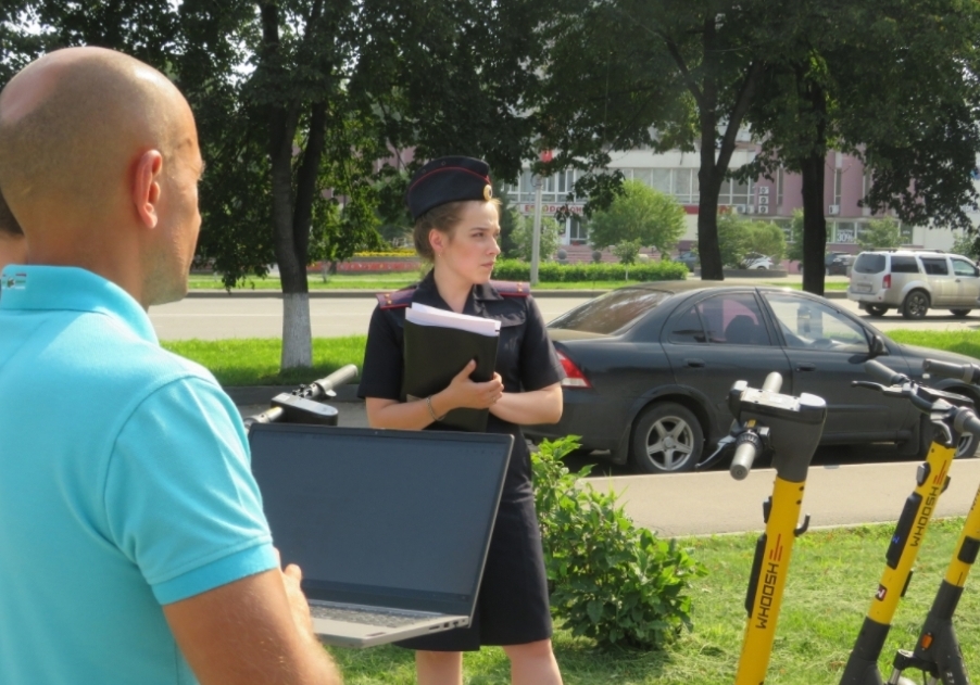 Компания по прокату самокатов «Whoosh» безжалостно банит своих новокузнецких пользователей