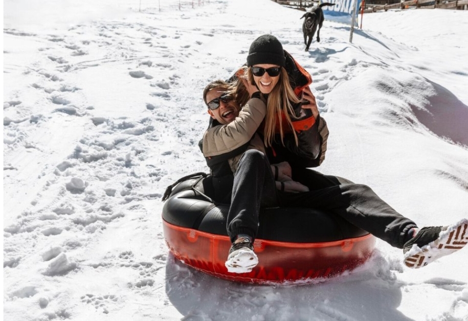 В Шерегеше откроют самый большой в России парк для катания на плюшках