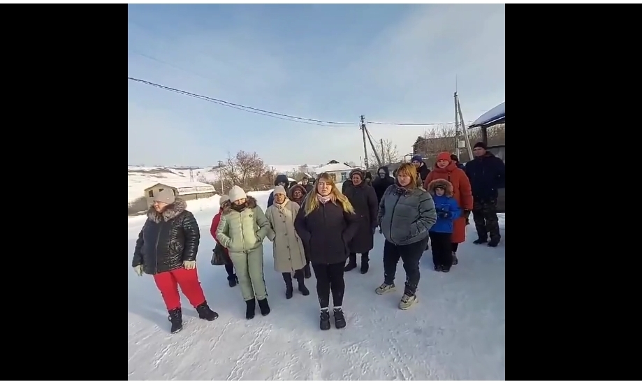 Жители села под Новокузнецком записали видеообращение к президенту России