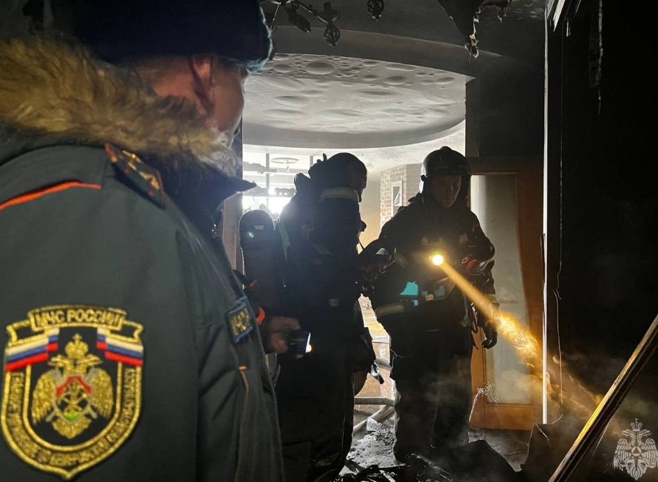 Появились подробности пожара  в многоэтажке на Тольятти