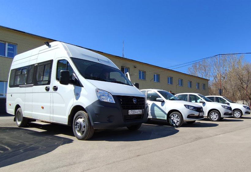 Новый спецтранспорт для медпомощи.