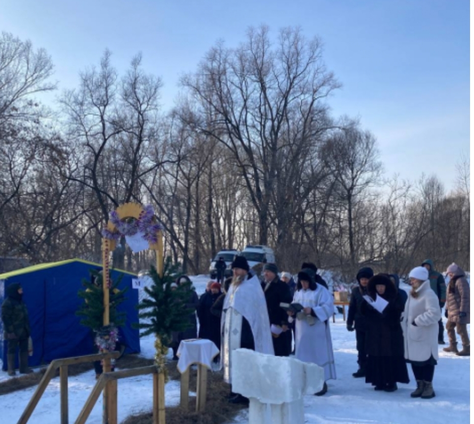 Где в Новокузнецке можно будет окунуться в воду на Крещение 