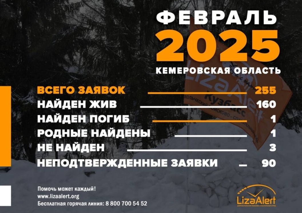 Волонтеры сообщили о пропаже 21 ребенка в Кузбассе в феврале