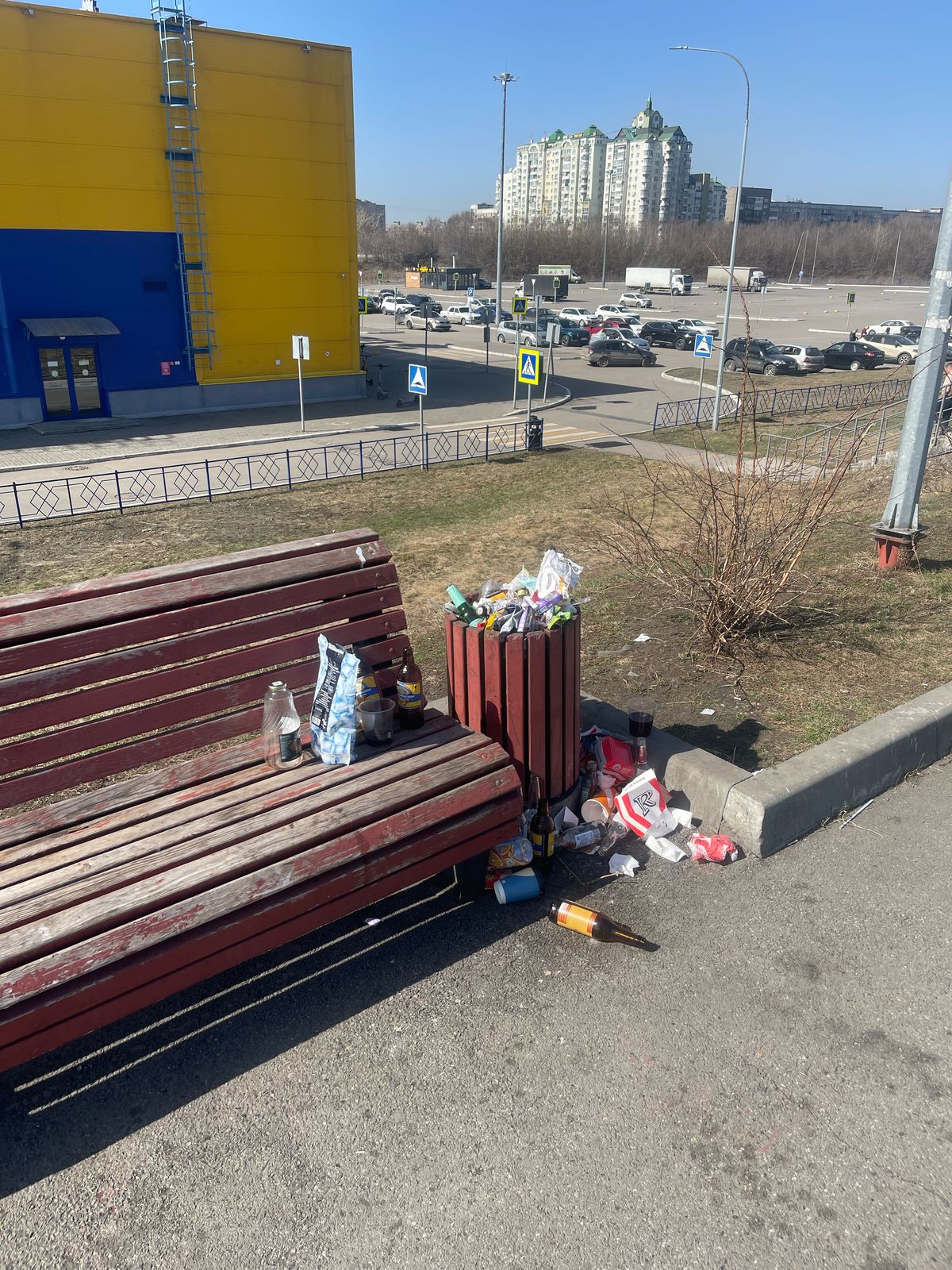 Сделали, но в обслуживание не приняли?