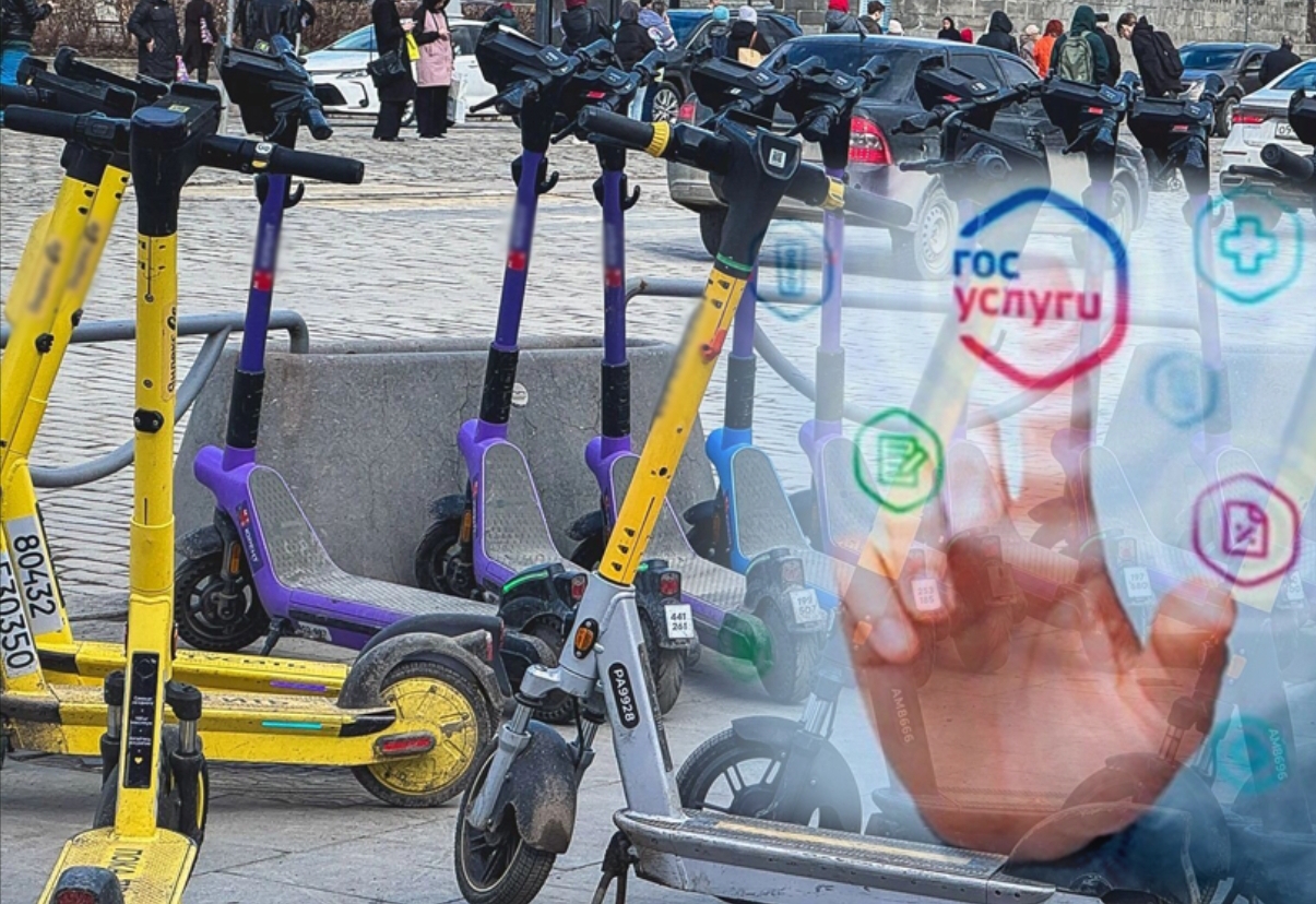 Самокат через Госуслуги