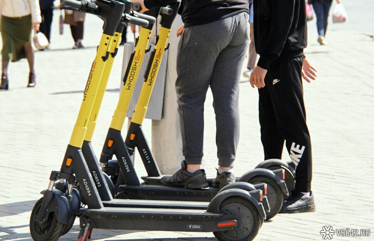 Число ДТП с электросамокатами возросло в Кузбассе