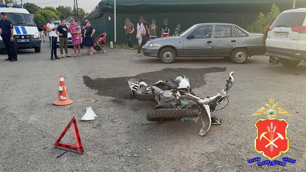 В Кузбассе осужден водитель иномарки, сбивший 16-летнего мотоциклиста