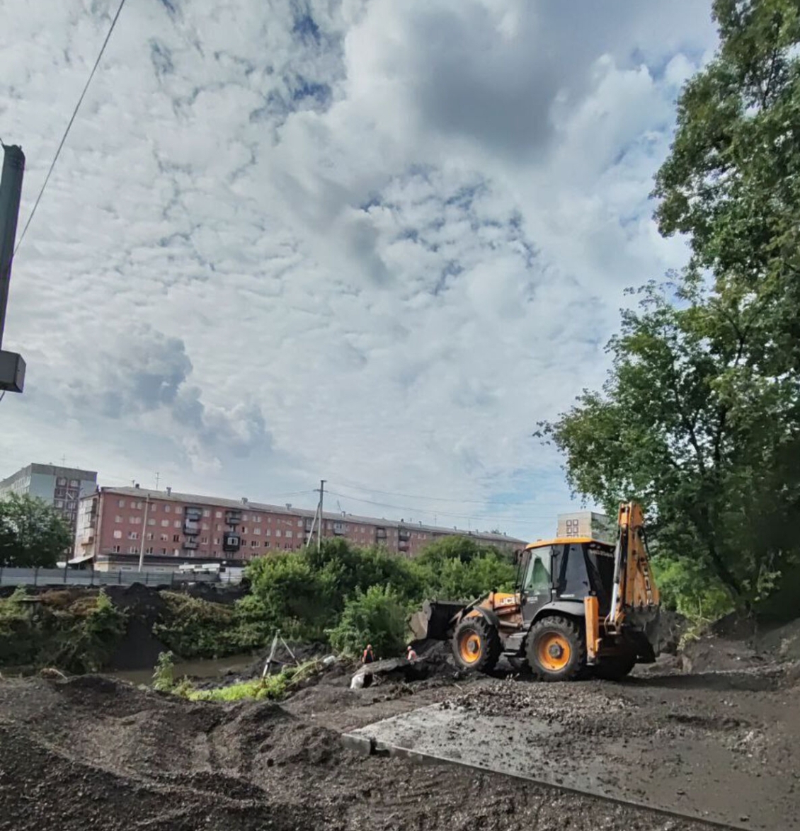 Строительство нового моста через реку началось в Новокузнецке
