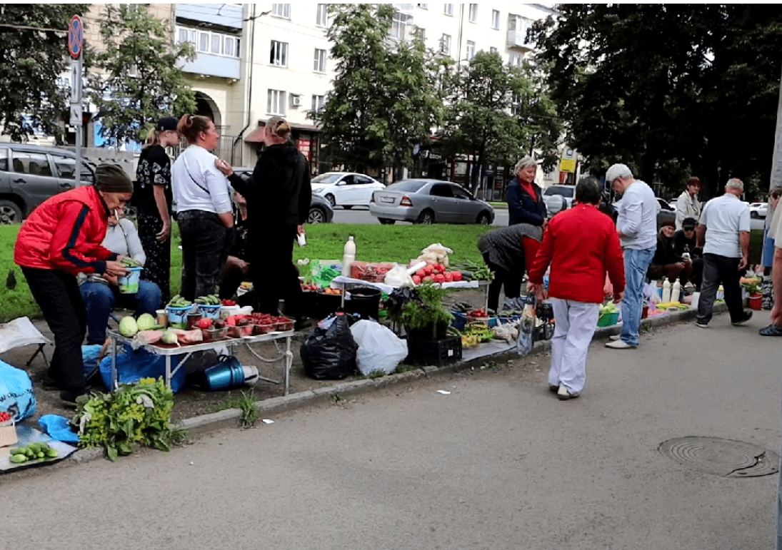 В Новокузнецке активно борются со стихийными рынками