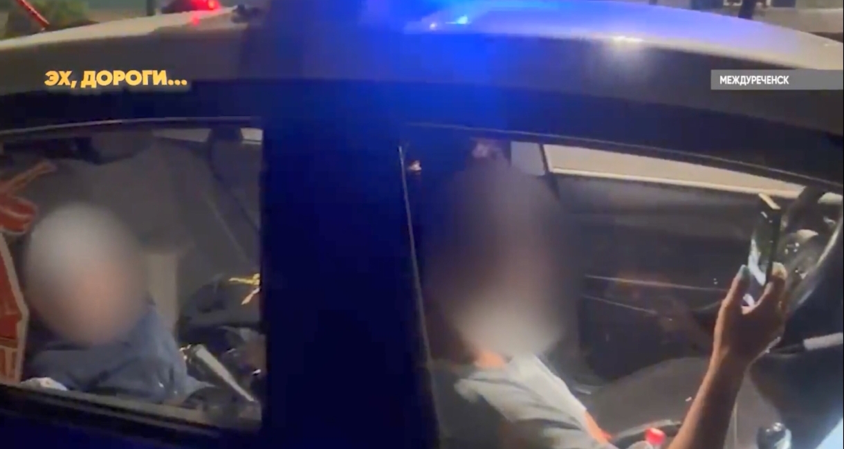 Пьяная автоледи пыталась скрыться от экипажа ДПС