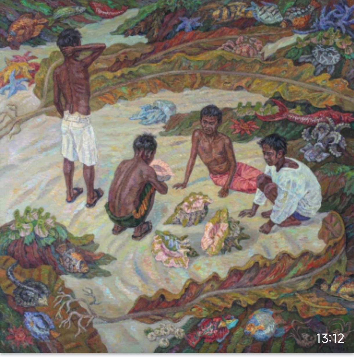 Шум Индийского океана в Новокузнецком художественном музее