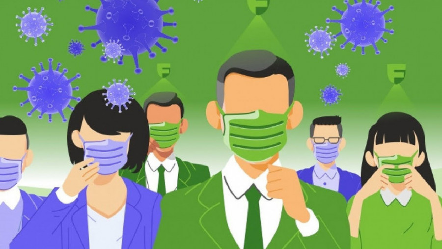 Ковид он грозный и прячется