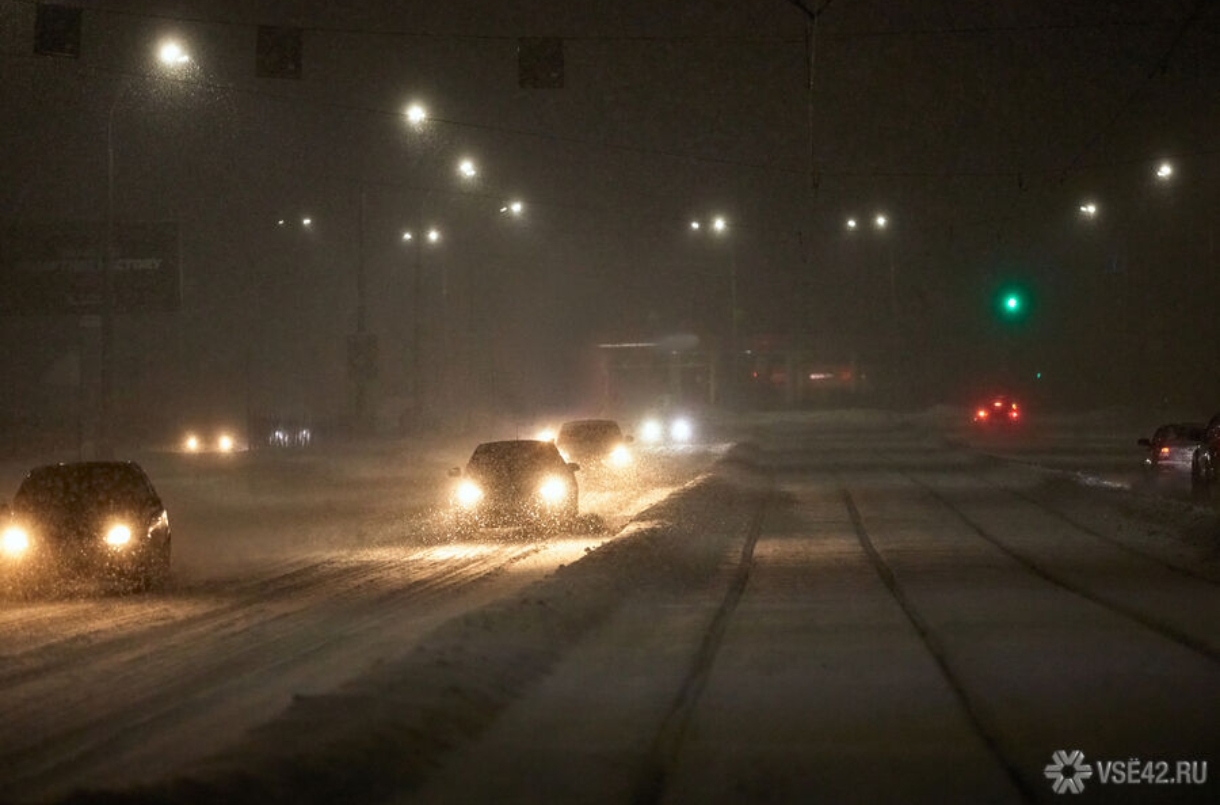 МЧС объявило штормовое предупреждение на территории Кузбасса