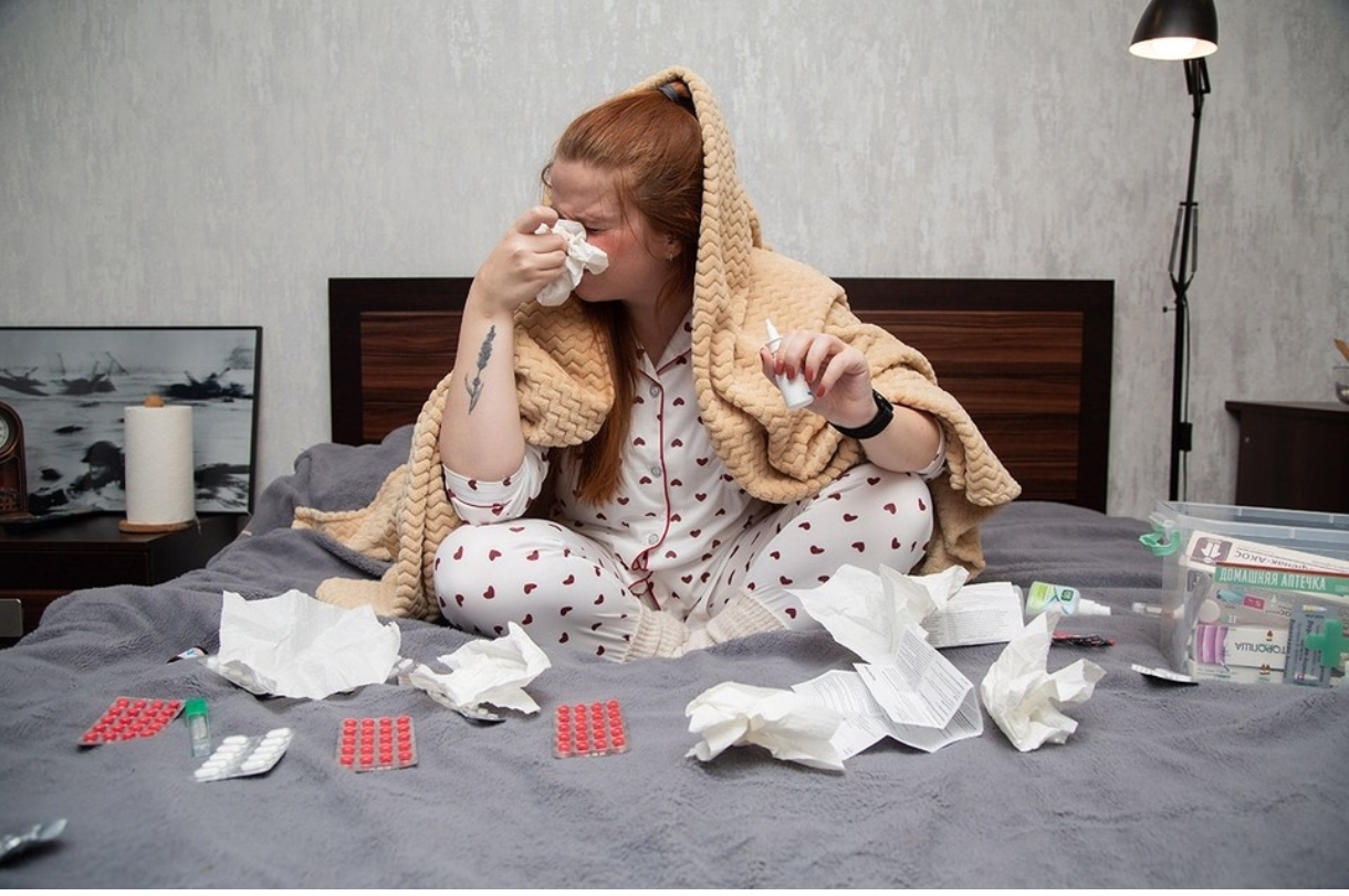 За неделю более 6 тысяч кузбассовцев заболели ОРВИ