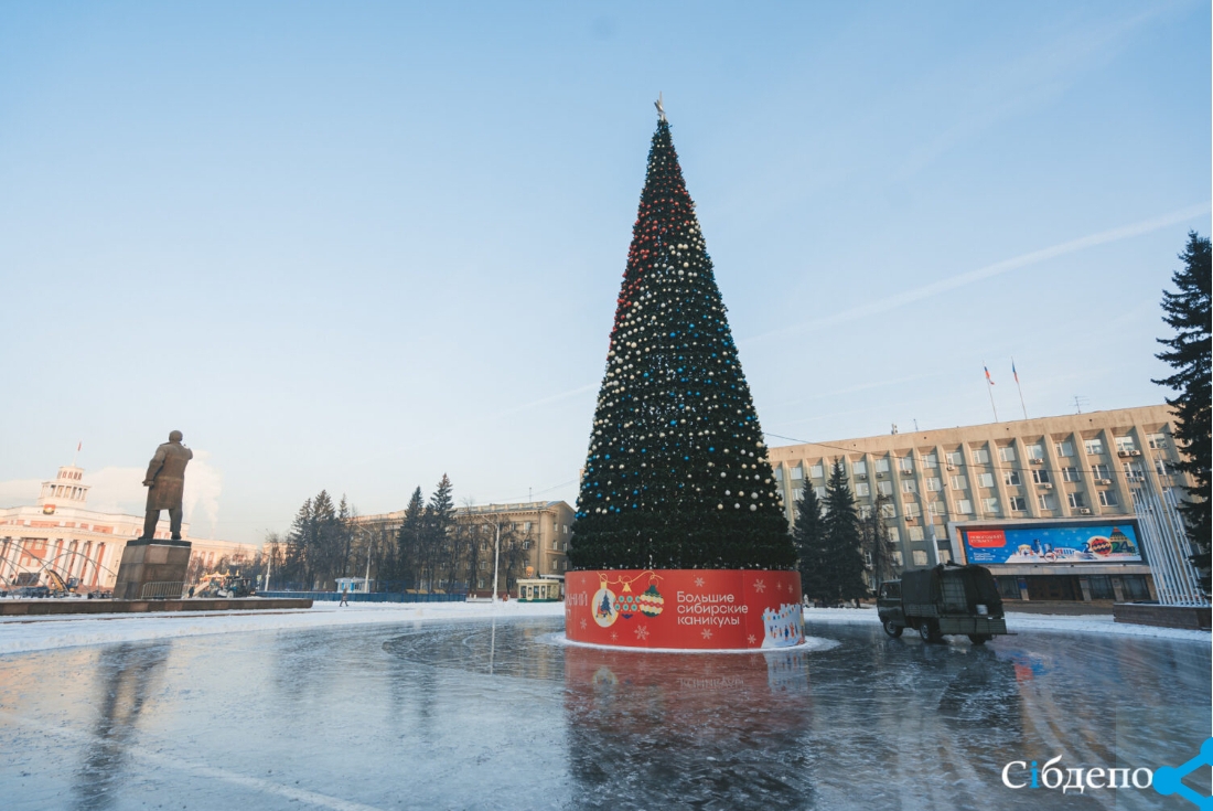 Известно, когда в один миг по всему Кузбассу загорятся новогодние елки