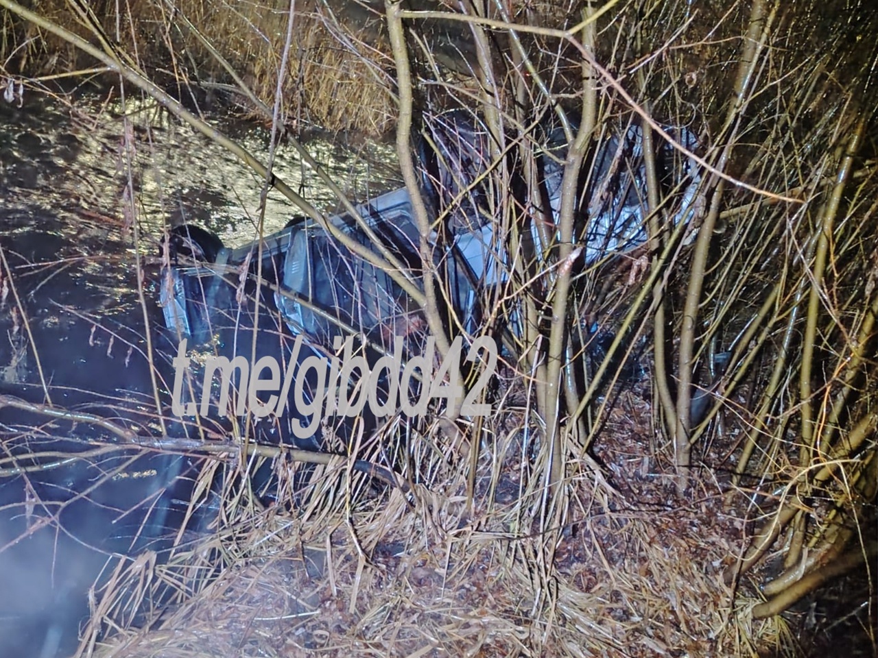 Нетрезвый водитель въехал в дорожный знак