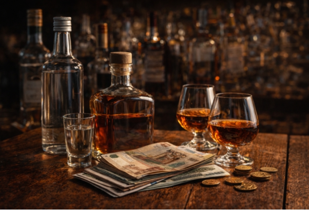 Министерство финансов России утвердило новые минимальные цены на крепкий алкоголь
