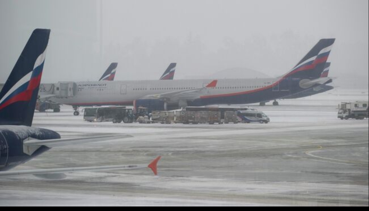 Из-за снегопада в Москве скорректирован вылет рейсов из Новокузнецка