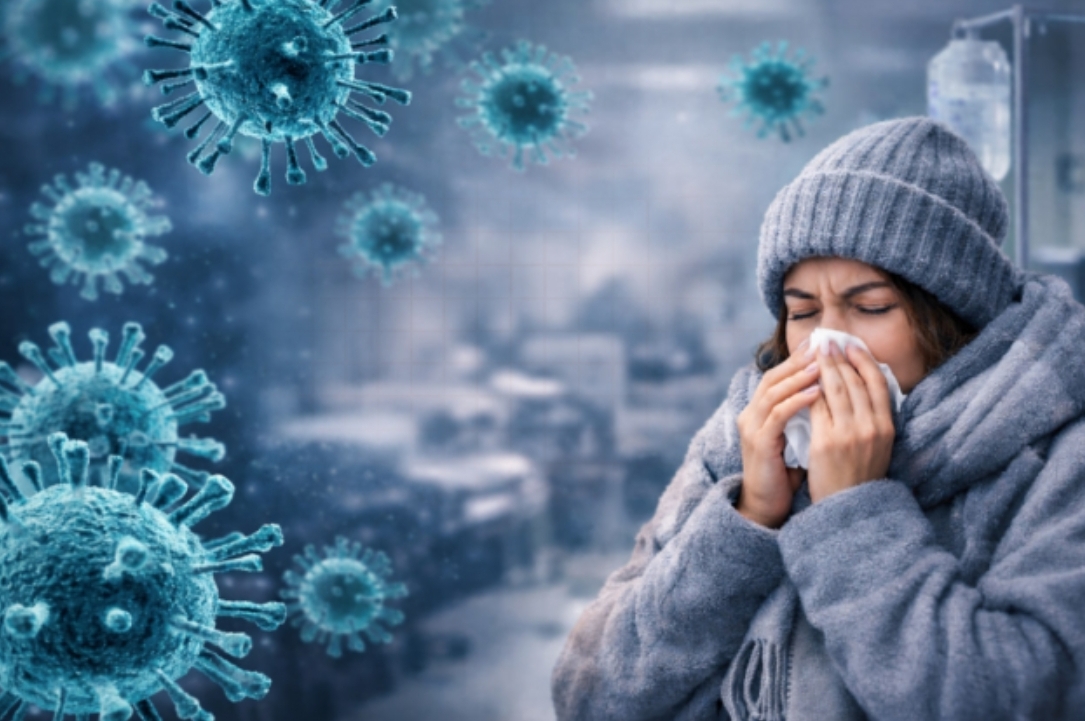 В Кузбассе резко выросло число заболевших ОРВИ