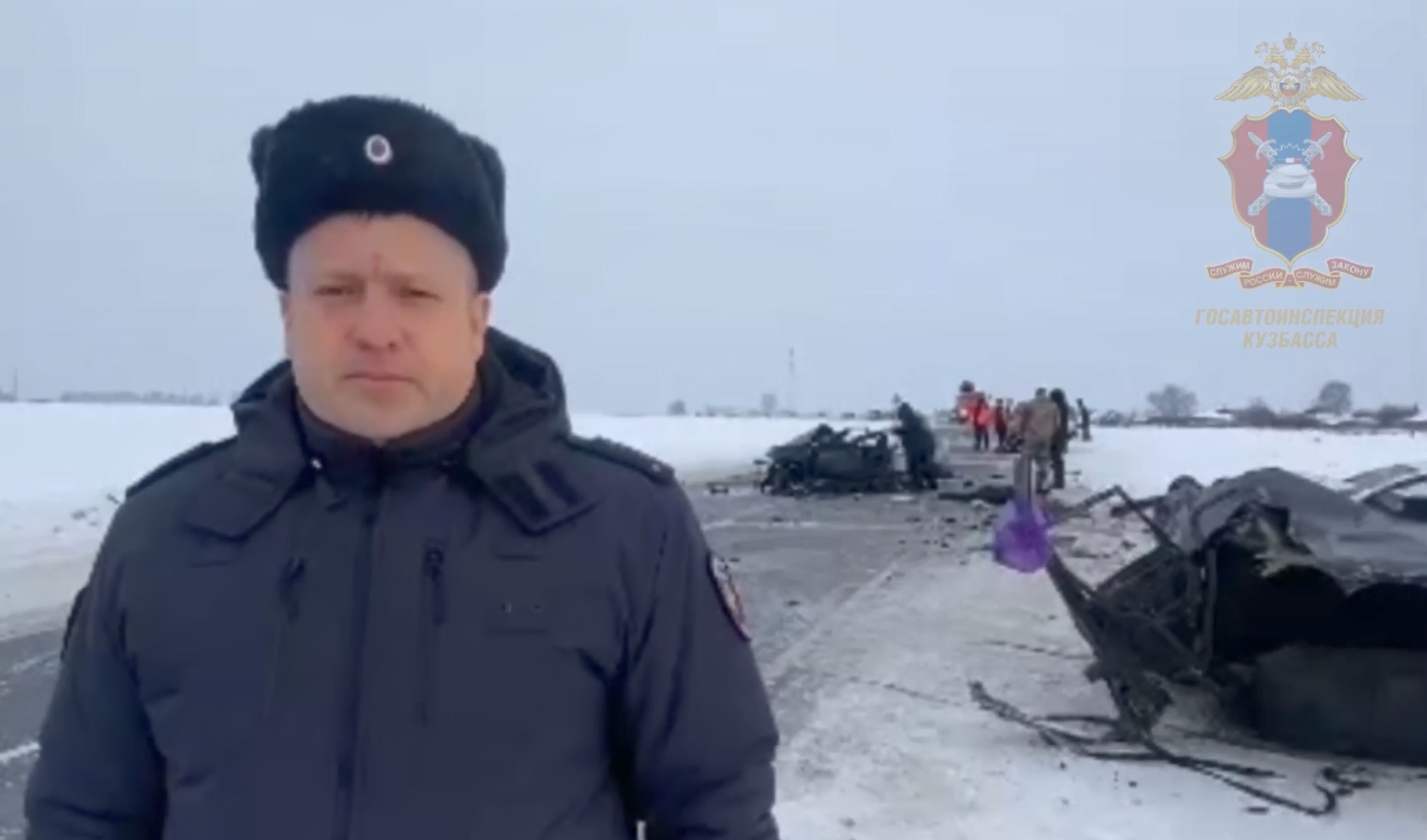 Смертельное ДТП на кузбасской трассе