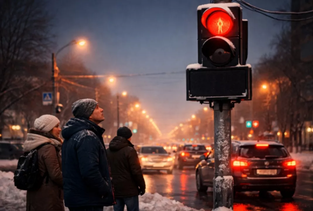 Почему на светофорах в Новокузнецке пропадают табло с отсчётом?